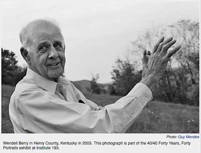 Art of the common-place: the agrarian essays of Wendell Berry