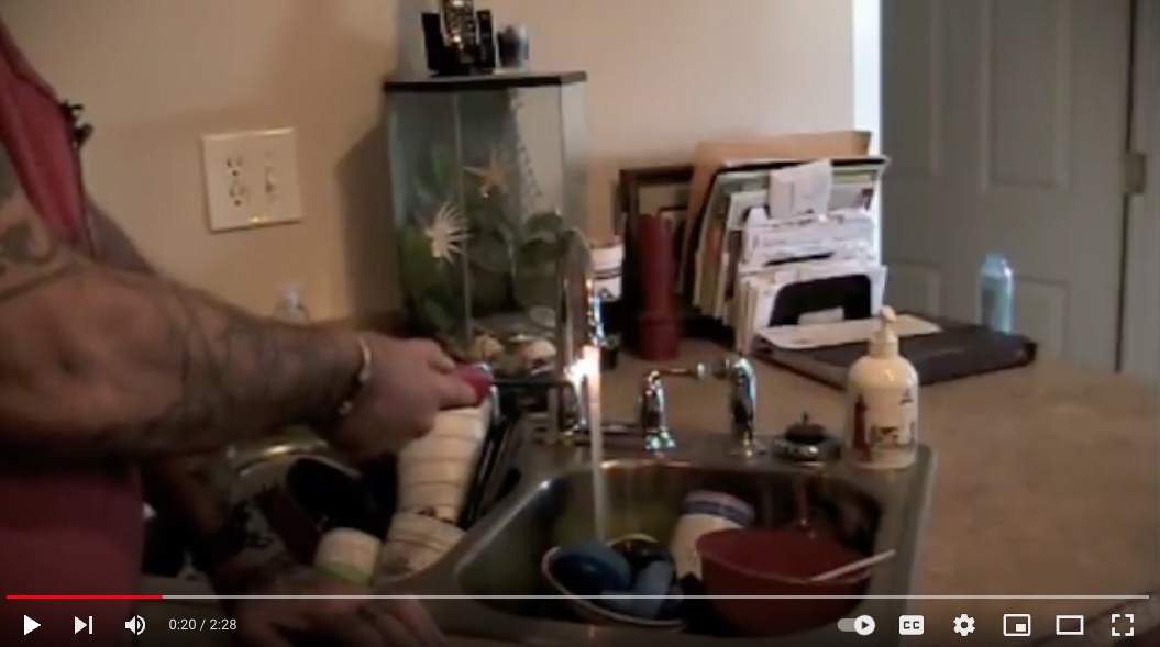 Ignitable Drinking Water in Candor