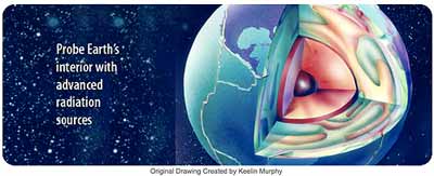 Probe Earth's Interior with Advanced Radiation Sources