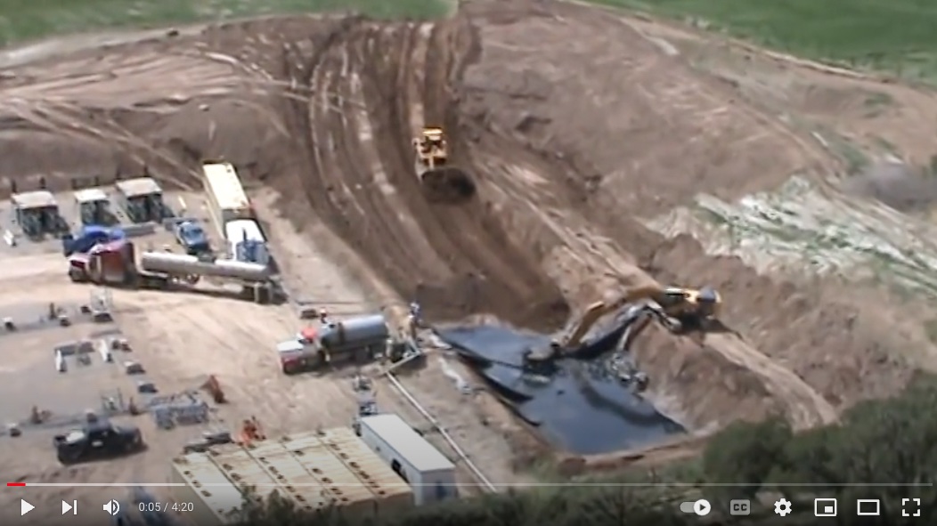 EnCana Buries Hydraulic Fracturing Pit Sludge in Unlined Pit May 14