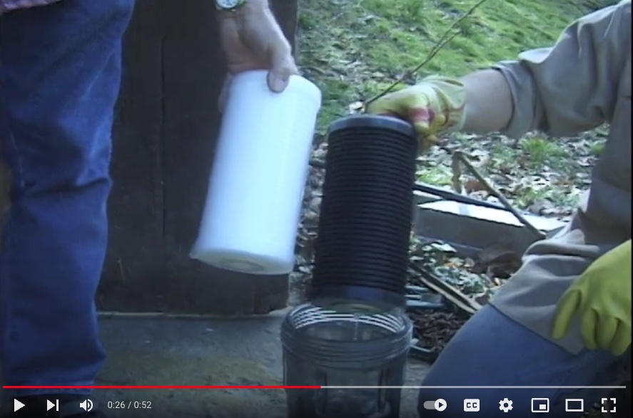 Changing a Water Filter in Prenter Hollow